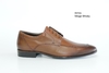 SAPATO SOCIAL DERBY CALFANIL E ALBANESE COR WHISKY