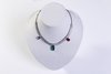 COLAR CHOCKER COM ZIRCÔNIA CRISTAL E PEDRAS COLORIDAS