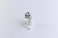 CONJUNTO BRINCO E ANEL LUXO COM GOTA EM CRISTAL CRAVEJADOS EM MICRO ZIRCÔNIAS - comprar online