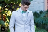 TERNO CERIMONIAL S.SLIN SHAWL LAPEL LINHO BEIGE