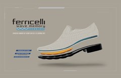 Sapato Social Ferricelli Derby Genebra - Capuccino - DSOCIAL