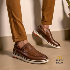 Sapato Loafer Ferricelli + Leve Six - Capuccino