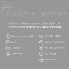 CAMISETA MASCULINA SEGUNDA PELE GOLA REDONDA THERMO FINE BRANCA UPMAN - comprar online