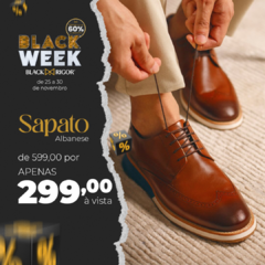 SAPATO SOCIAL DERBY ALBANESE COR CASTANHO na internet