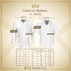 Camisa Manga Longa Branca Slim Fit Guilherme Ludwer na internet