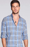 Camisa Docthos Manga Longa Xadrez Slim