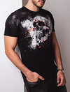 CAMISETA Estampada sallo MALHA PRETA SLIM