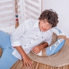 Camisa Infantil Breda Branca c/detalhe mini Coroas