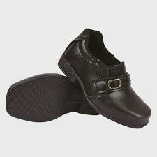 SAPATO SOCIAL INFANTIL MENINO ELÁSTICO C/FIVELA PRETO