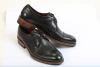 SAPATO SOCIAL DERBY BROGUE VILLAGE GUCCI ALBANESE COR PRETO