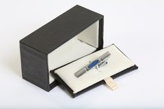 Prendedor de Gravata Prata 4cm