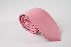 GRAVATA EM CETIM ROSA