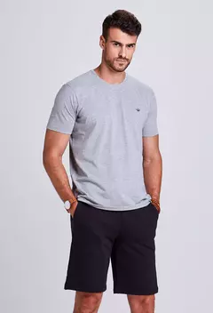 Camiseta Manga Curta Malha Basica Slim Docthos na internet