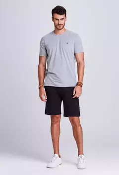 Camiseta Manga Curta Malha Basica Slim Docthos - comprar online