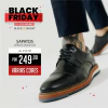 SAPATO NEVANO PRETO PREMIUM SOLA VENEZA