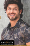 CAMISA POLO SALLO ESTAMPA FLORAL SLIM