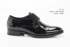SAPATO SOCIAL DERBY VILLAGE ALBANESE COR PRETO VERNIZ