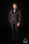 Paletó Risca Raffer Superslin Cerimonial e Tuxedos