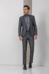 Terno Raffer Chumbo Super Slim Cerimonial e Tuxedos