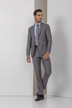 Terno Slimfit PV Raffer Cinza 022 na internet
