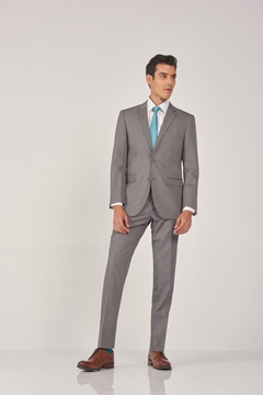 Terno Slimfit PV Raffer Cinza 022