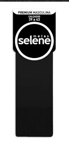 MEIA SOCIAL CASUAL SELENE CLÁSSICA MASCULINA MODAL