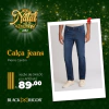 CALÇA JEANS CLÁSSICA PIERRE CARDIN AZUL ESCURO