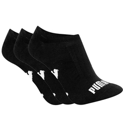 Kit 3 Pares de Meia Puma Sapatilha Esportiva Preta