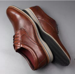 SAPATO SOCIAL DERBY MESTIÇO ALBANESE COR TABACO - comprar online