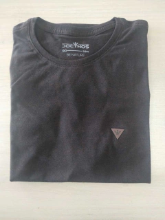 CAMISETA MASCULINA DOCTHOS LISA MALHA CAFÉ BE NATURE SLIM - DSOCIAL