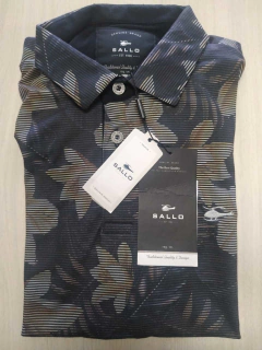 CAMISA POLO SALLO ESTAMPA FLORAL SLIM - comprar online