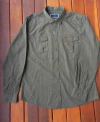 CAMISA SARJA PORTO & CO VERDE MILITAR