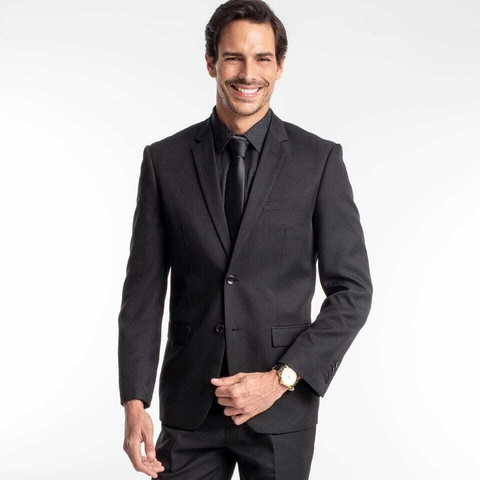 Terno PV Slimfit Guilherme Soul Preto