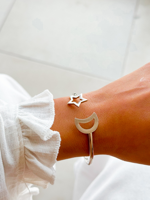 Pulsera Luna y Estrella