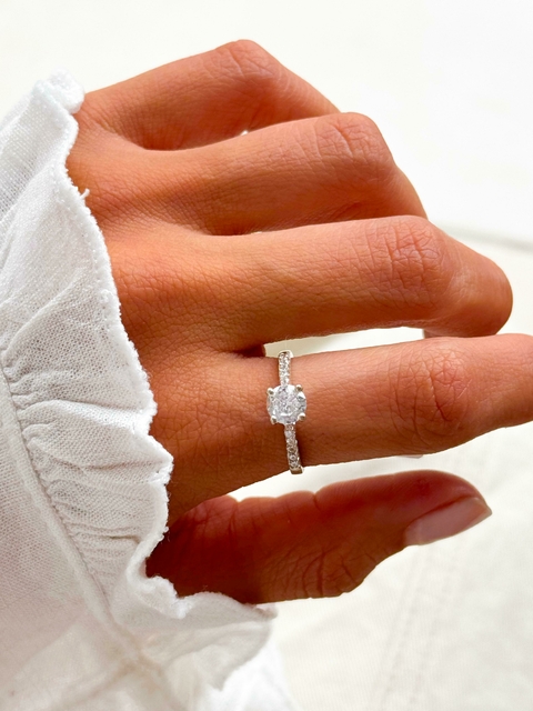 Anillo Regina (estilo compromiso) - comprar online