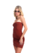 vestido tasty marrom - loja online
