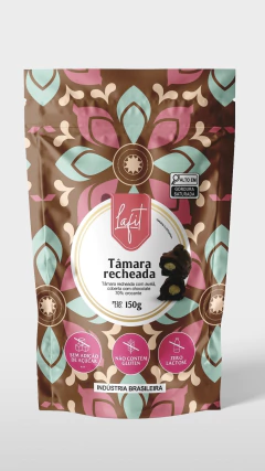 TÂMARA RECHEADA COM AVELÃ E CHOC. 70% ZERO AÇÚCAR 150g - comprar online