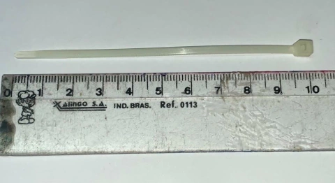 PRECINTOS 10CM X 2.5 X100 BLANCO