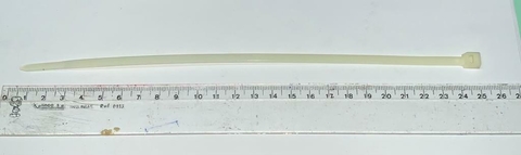 PRECINTOS 25CM X 4.8 X100 BLANCO