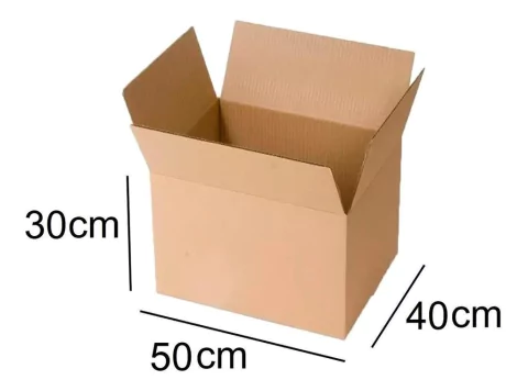 CAJAS CARTON 50X40X30 90LBS