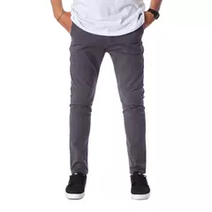 PANTALÓN CHINO SEROLIS (GRIS OSCURO) - tienda online