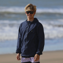 CAMPERA ROMPEVIENTO IMPERMEABLE CHAMA (AZUL MARINO)