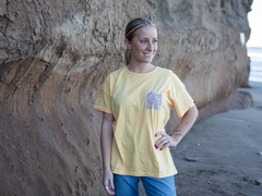 REMERA OVERSIZE JASPER (AMARILLO) - OUTLET - comprar online