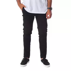 PANTALÓN CHINO SEROLIS (NEGRO) - tienda online