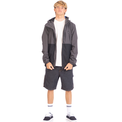 CAMPERA ROMPEVIENTO AMANSI (GRIS OSCURO) - Recife Company