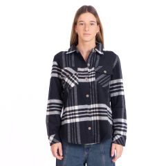 CAMISA MANGA LARGA ZOSTERA (NEGRO) en internet
