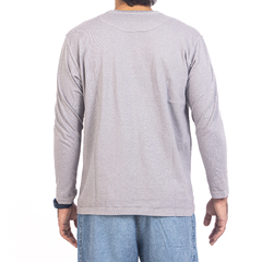 REMERA MANGA LARGA TONICIA (GRIS CLARO) - comprar online