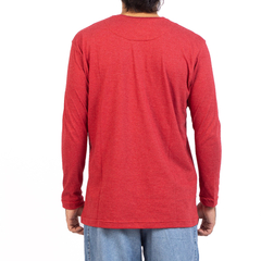 REMERA MANGA LARGA TONICIA (ROJO) - comprar online
