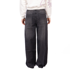 JEAN WIDE LEG FALCATA (NEGRO) - comprar online