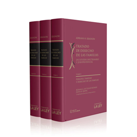 Tratado De Derecho De Las Familias - Krasnow - 3 Tomos